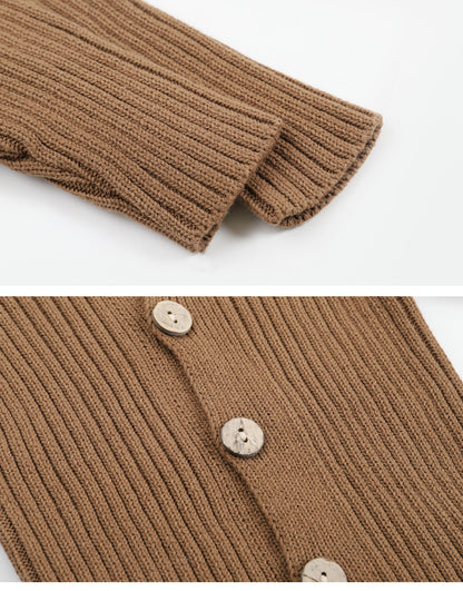 Hot Selling Autumn Baby Kids Long Sleeves Solid Color Knitted Bodysuit