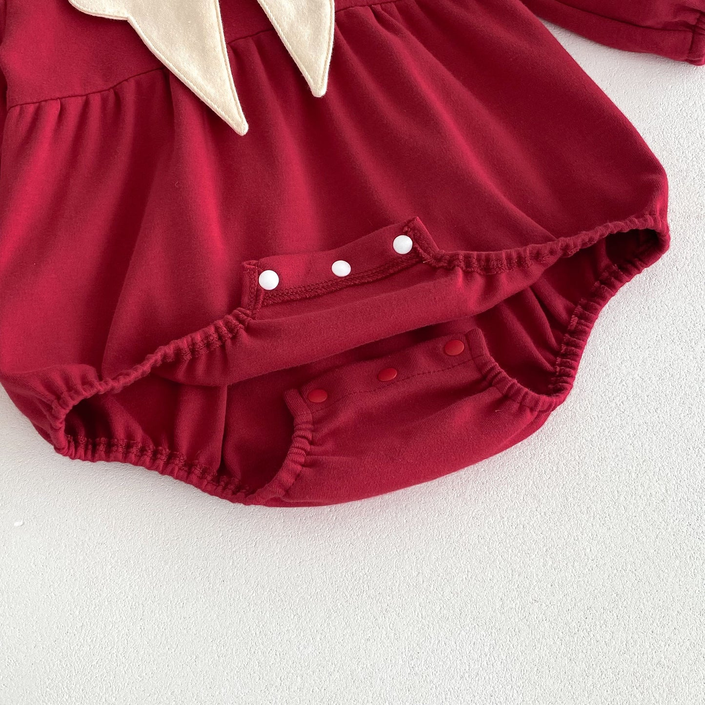 Autumn Arrival Baby Girls Long Sleeves New Style Collar with Butterfly Bow Attached Onesies, MyKids-USA®, Baby One-Pieces, MyKids-USA -  -  -  -  -  -  - 