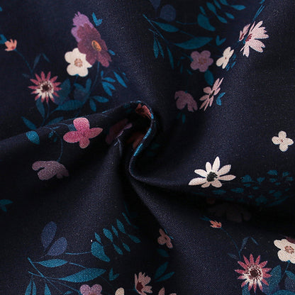 Summer Arrival Floral Pattern Short Sleeves Dress with Lace Trim Neck for Stylish Girls, MyKids-USA®, Baby & Toddler Dresses, MyKids-USA -  -  -  -  -  -  - 