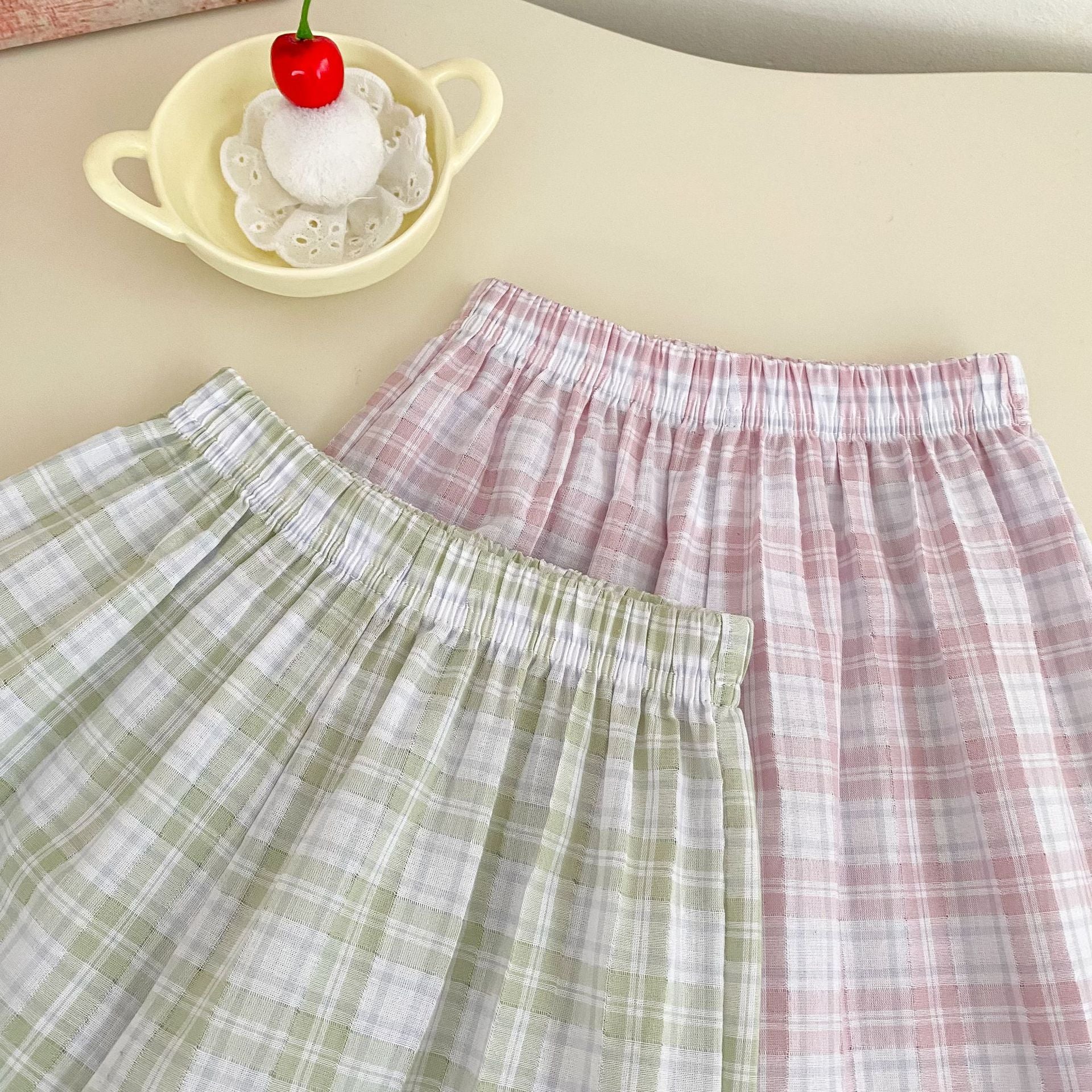 Arrival Summer Baby Kids Girls Sleeveless Plaid Pattern Top and Pants Clothing Set, MyKids-USA®, Baby & Children's Outfits, MyKids-USA -  -  -  -  -  -  - .