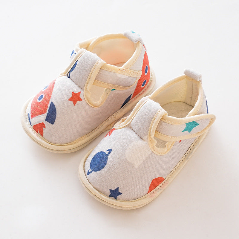 Baby Cartoon Soft Antiskid Hook And Loop Baby/Toddler Shoes Low, MyKids-USA®, Shoes, MyKids-USA - Size/Age - insole length 11.00 cm - Color - Red -  -  - TR2311221609-F
