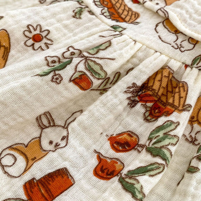 Cute Rabbit Pattern Autumn Fashion Clothes Sets