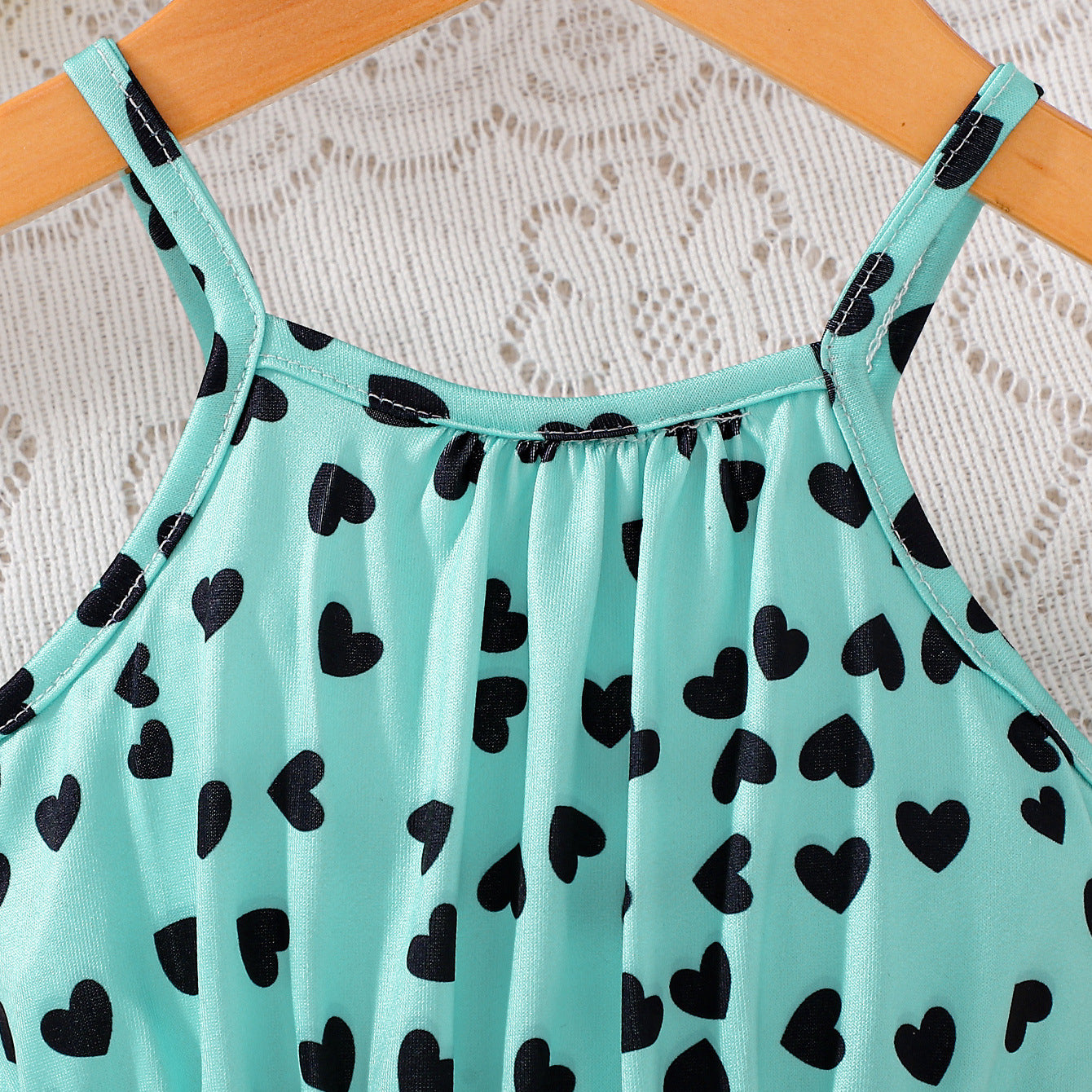 Design Summer Baby Kids Girls Sleeveless Hearts Pattern Overalls with Bag, MyKids-USA®, Baby & Children's One-Pieces, MyKids-USA -  -  -  -  -  -  - .