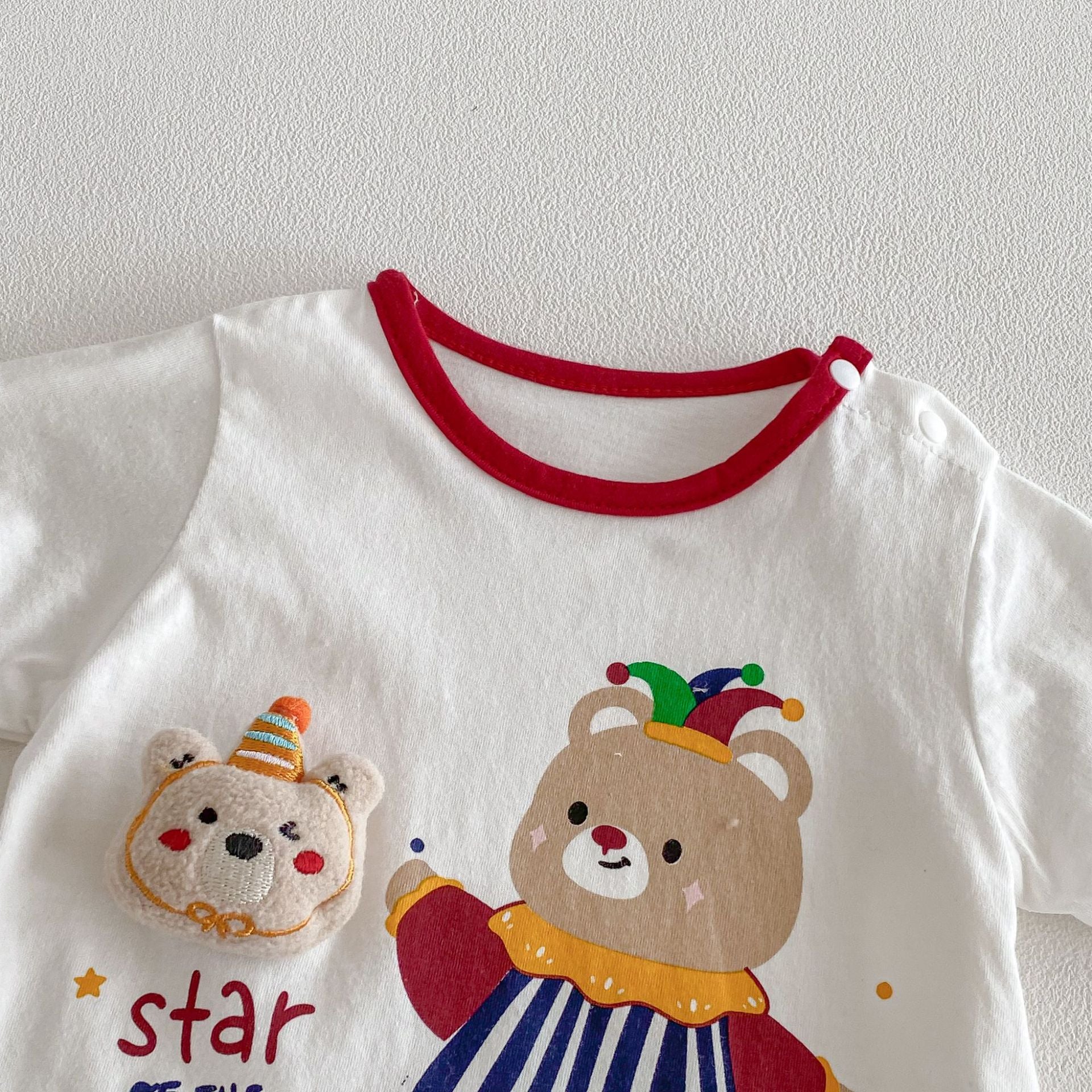 Summer Arrival Baby Boys and Girls Short Sleeves Letters and Cartoon Pattern Rompers, MyKids-USA®, Baby One-Pieces, MyKids-USA -  -  -  -  -  -  - .