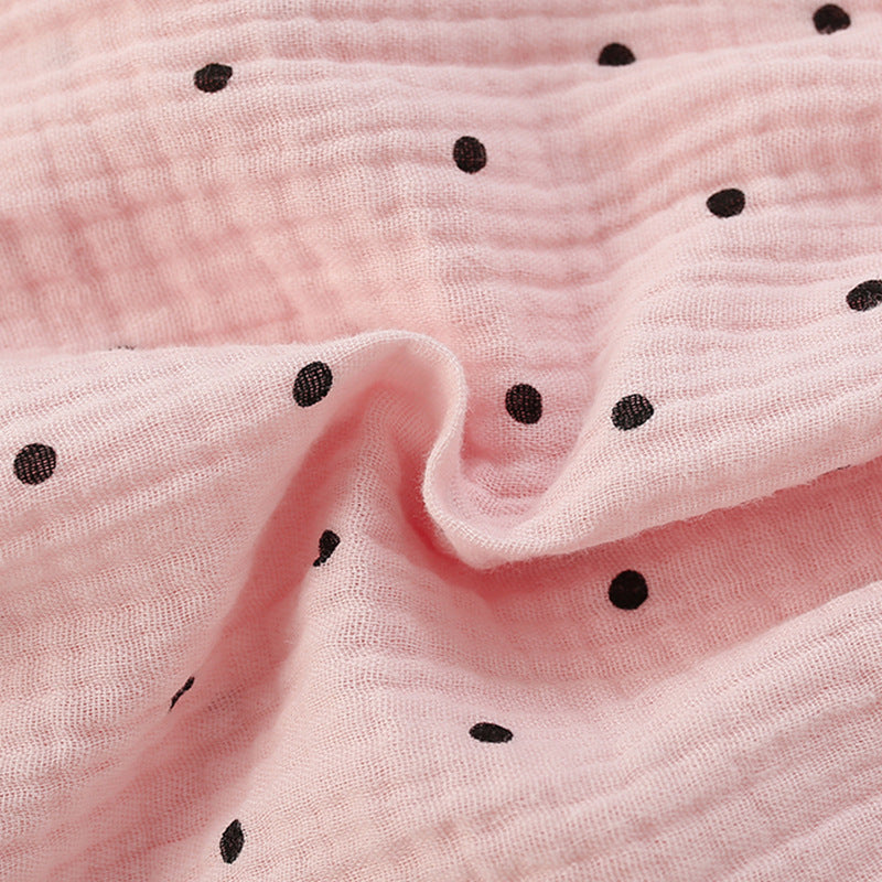 Summer Arrival Teddy Bear and Dots Pattern Short Sleeves Dress for Stylish Girls, MyKids-USA®, Baby & Toddler Dresses, MyKids-USA -  -  -  -  -  -  - 