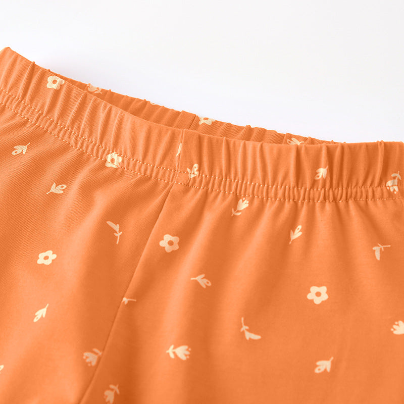 Autumn Arrival Baby Kids Girls Floral and Animals Cartoon Pattern Casual Pants, MyKids-USA®, Trousers, MyKids-USA -  -  -  -  -  -  - 