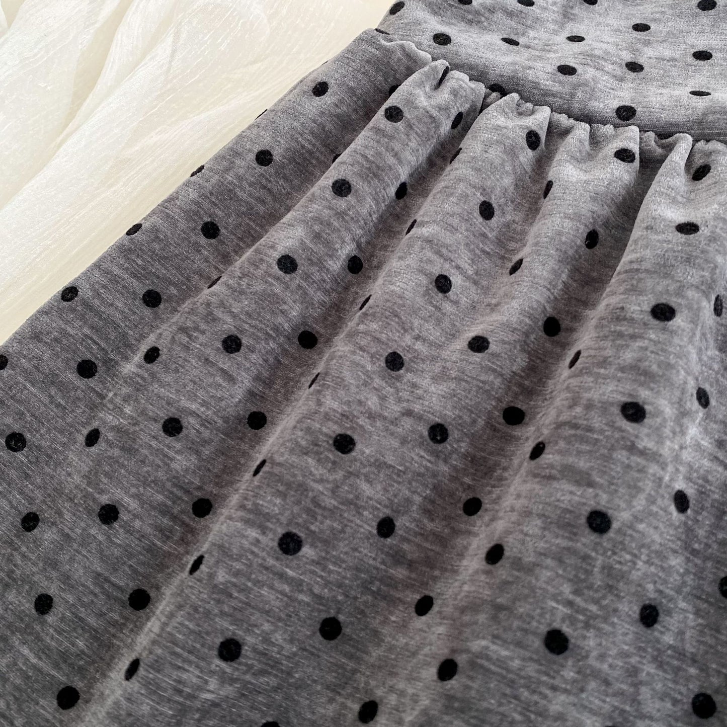 Winter and Autumn Baby Kids Girls Sleeveless Dots Pattern Dress and Plain Top Clothing Set, MyKids-USA®, Baby & Toddler Outfits, MyKids-USA -  -  -  -  -  -  - 