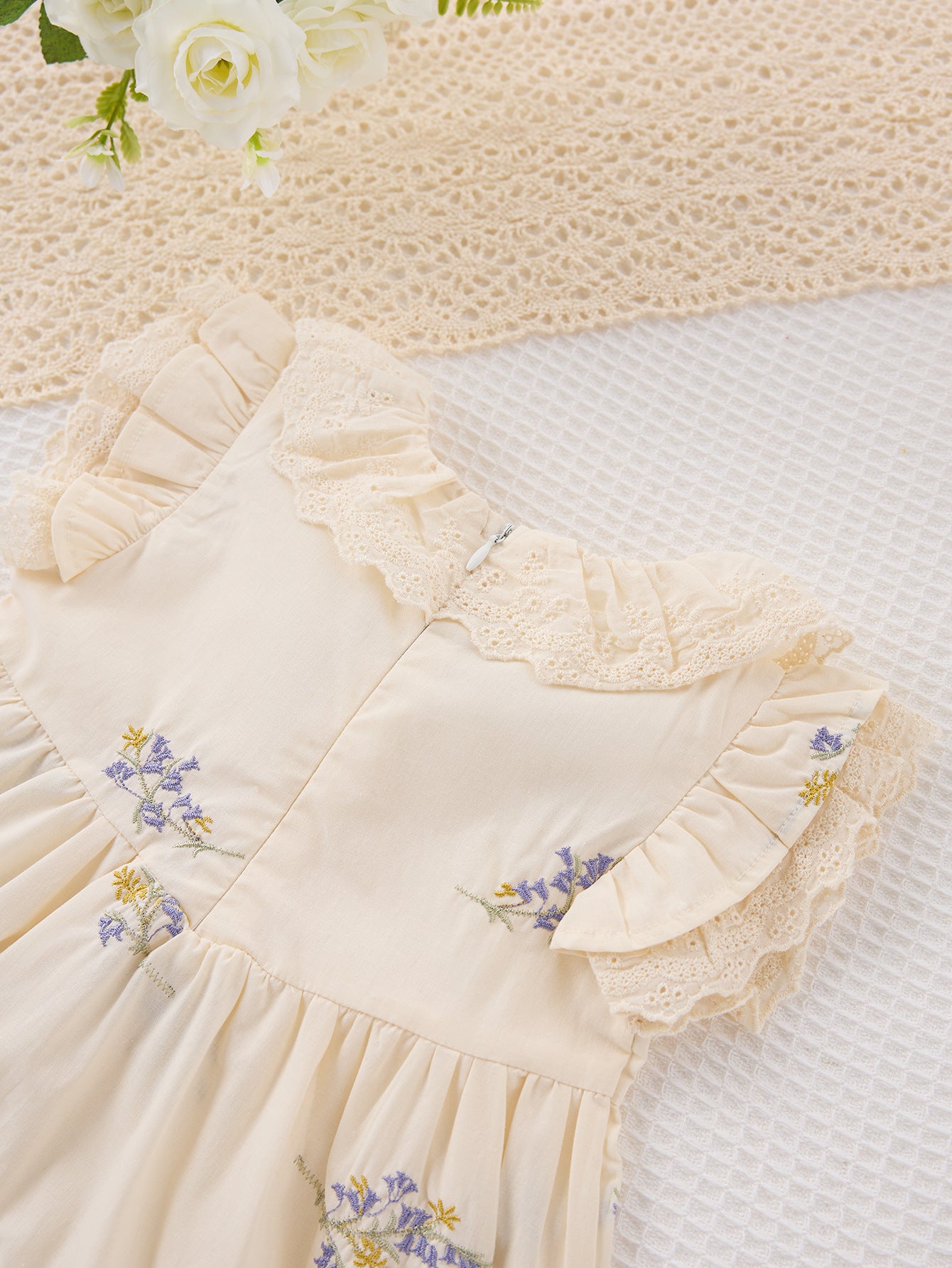 Summer Arrival Colorful Flowers Pattern Fly Sleeves Dress for Stylish Girls, MyKids-USA®, Baby & Toddler Dresses, MyKids-USA -  -  -  -  -  -  - 