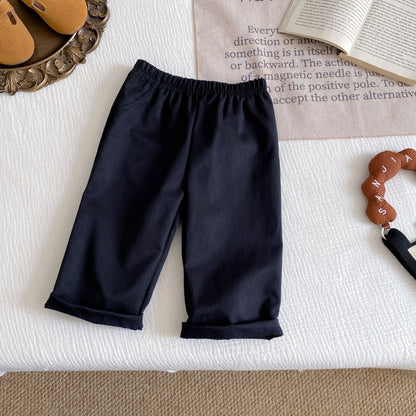 Autumn and Spring Baby Long Sleeves Cute Cartoon and Striped Pattern Pullover and Plain Pants Clothing Set, MyKids-USA®, Baby & Toddler Outfits, MyKids-USA -  -  -  -  -  -  - .