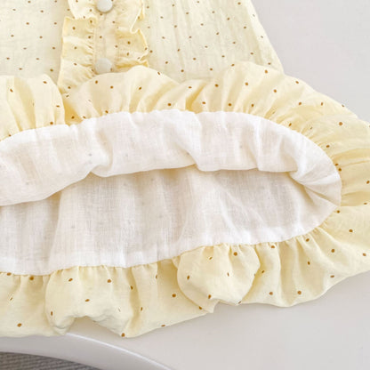 Summer Arrival Baby Girls Sleeveless Dots Pattern Dress, MyKids-USA®, Baby & Children's Dresses, MyKids-USA -  -  -  -  -  -  - .