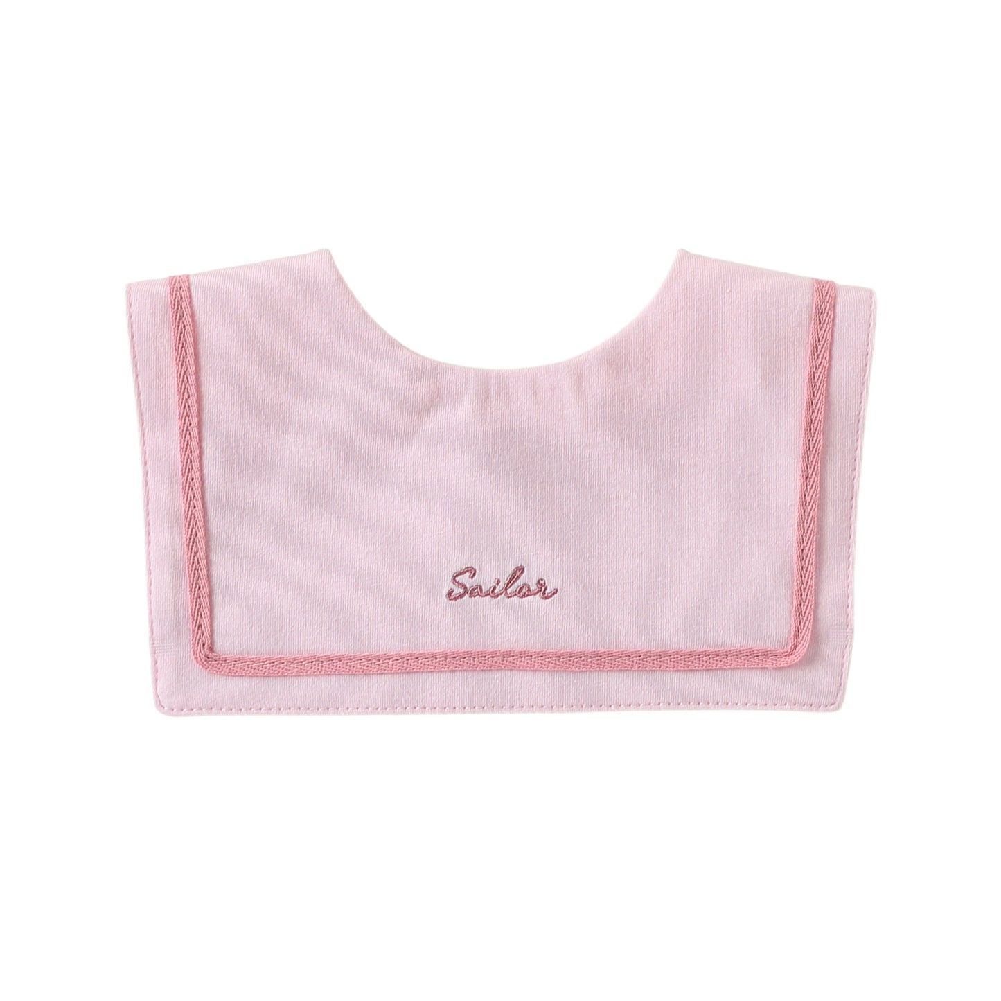 Adorable Letters Pattern Snap-on Square Shaped Bib, MyKids-USA®, Bibs, MyKids-USA - Size/Age - S (0-3Y) - Color - Pink -  -  - TR2605232251-C.