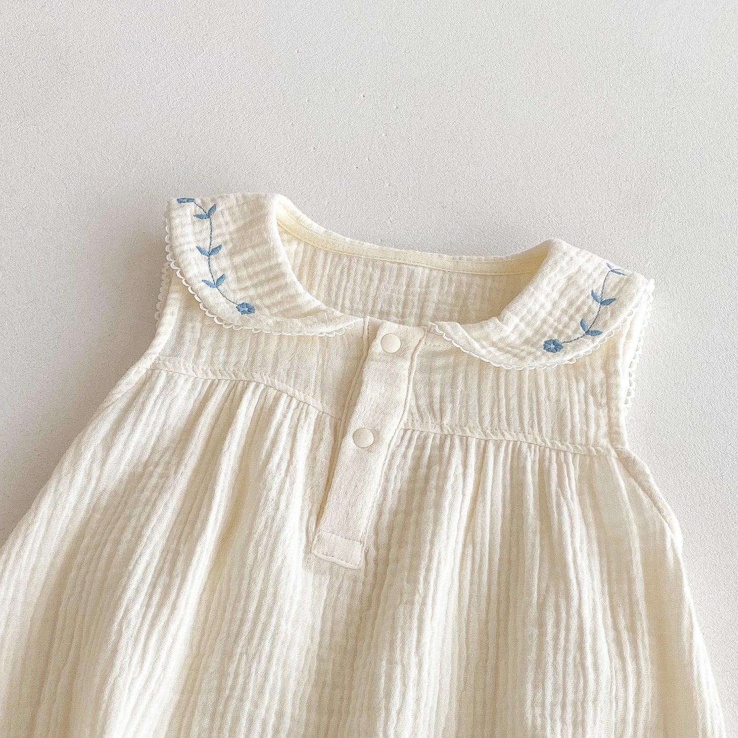 Design Summer Baby Kids Girls Sleeveless Flowers Pattern Bodysuit, MyKids-USA®, Baby & Children's One-Pieces, MyKids-USA -  -  -  -  -  -  - .