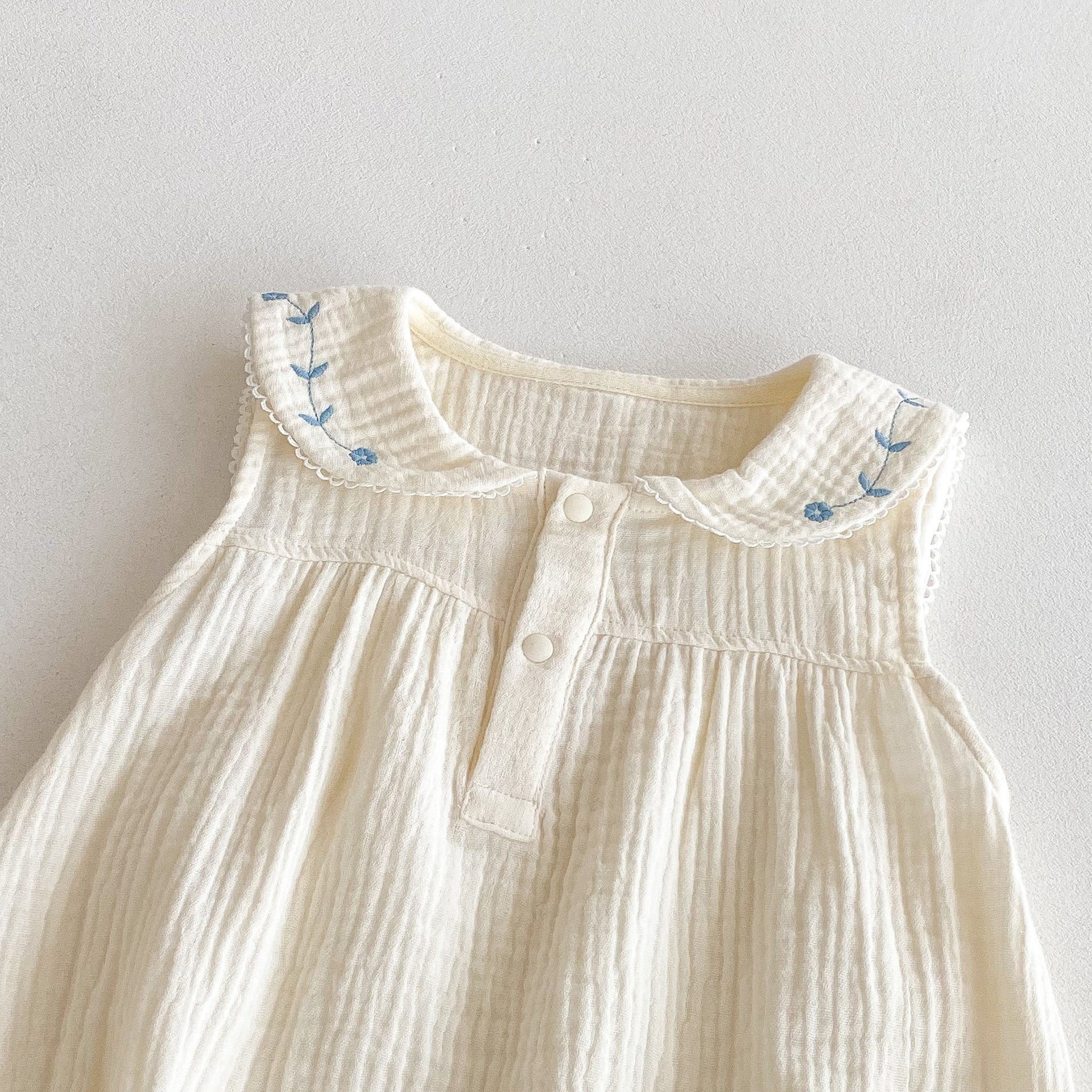Design Summer Baby Kids Girls Sleeveless Flowers Pattern Bodysuit, MyKids-USA®, Baby & Children's One-Pieces, MyKids-USA -  -  -  -  -  -  - .