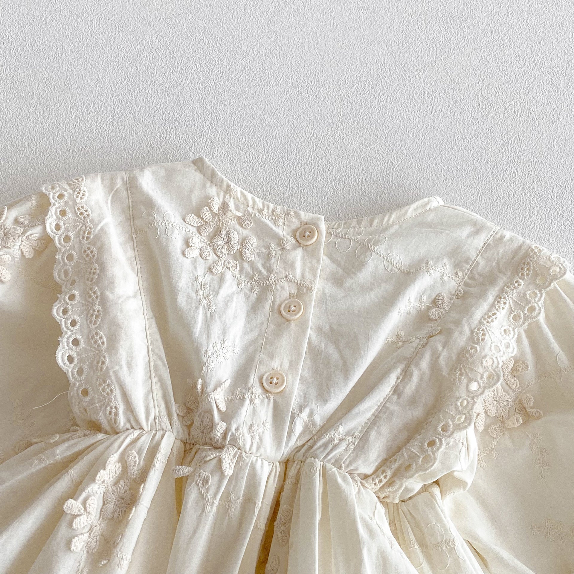 Autumn Arrival Baby Girls Long Sleeves Flowers Pattern Embroidered Onesies, MyKids-USA®, Baby One-Pieces, MyKids-USA -  -  -  -  -  -  - 