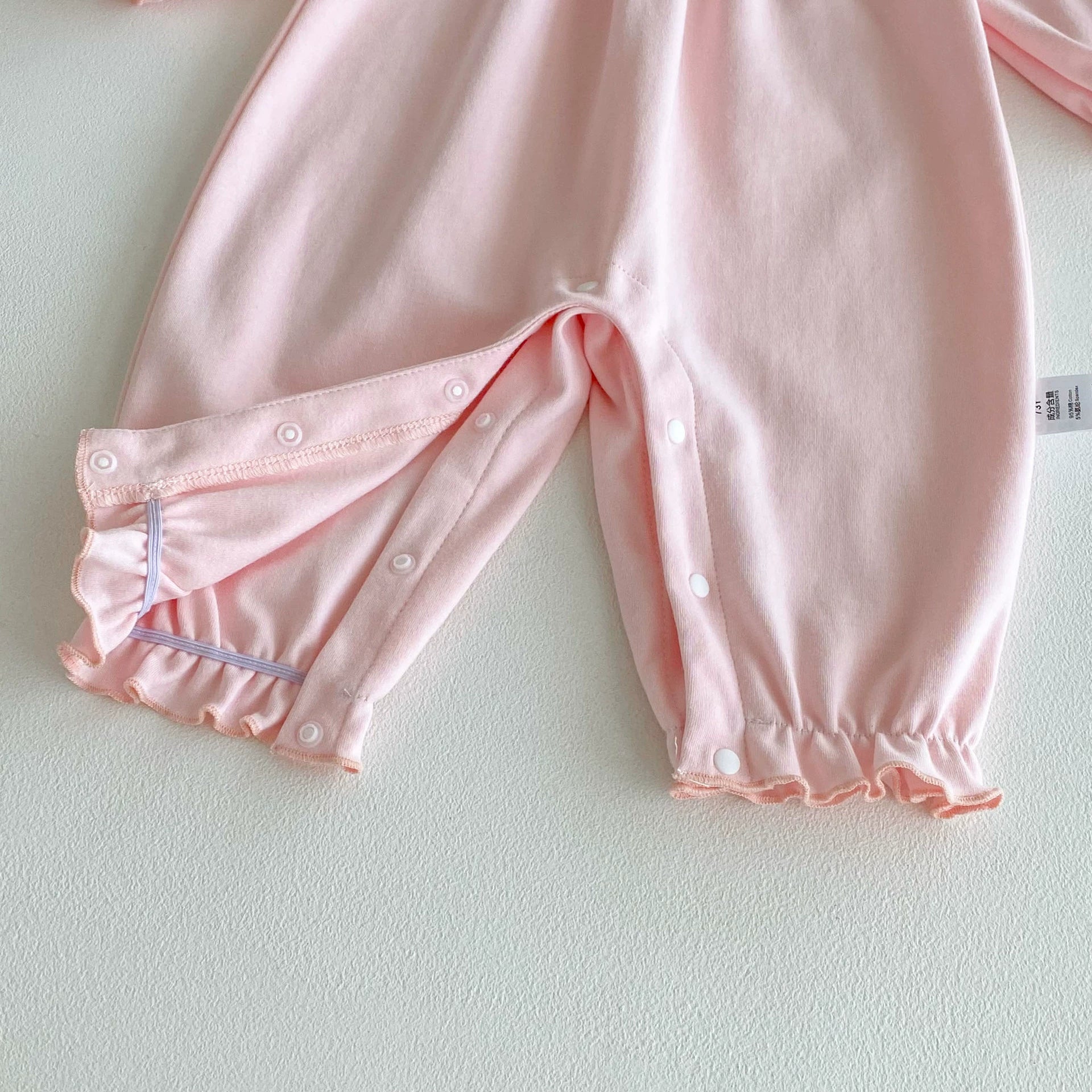 Autumn Arrival Baby Girls Long Sleeves Cartoon Pattern Collar Color Patchwork Rompers, MyKids-USA®, Baby One-Pieces, MyKids-USA -  -  -  -  -  -  - 