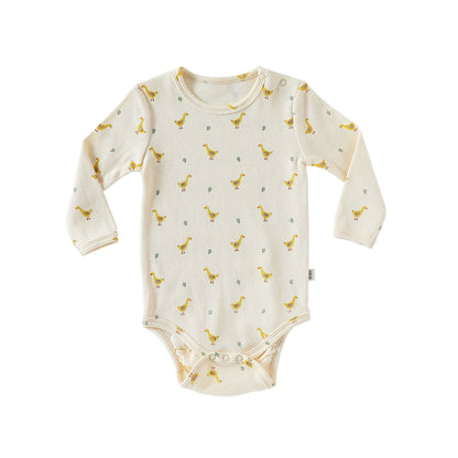 Baby Unisex Long Sleeves Casual Animals Pattern Crew Neck Onesies and Pants  Clothing Sets, MyKids-USA®, Baby & Toddler Outfits, MyKids-USA - Size/Age - 66 (3-6M) - Color - Light Yellow -  -  - TR2509012009-C