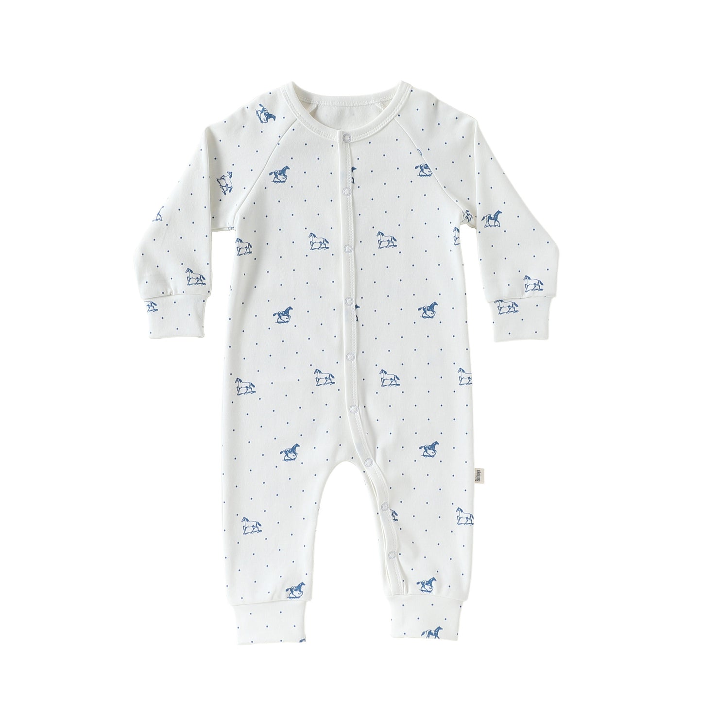 Spring Arrival Baby Unisex Long Sleeves Cartoon Pattern Single Breasted Rompers, MyKids-USA®, Baby One-Pieces, MyKids-USA - Size/Age - 66 (3-6M) - Color - Beige -  -  - TR2601301743-B.