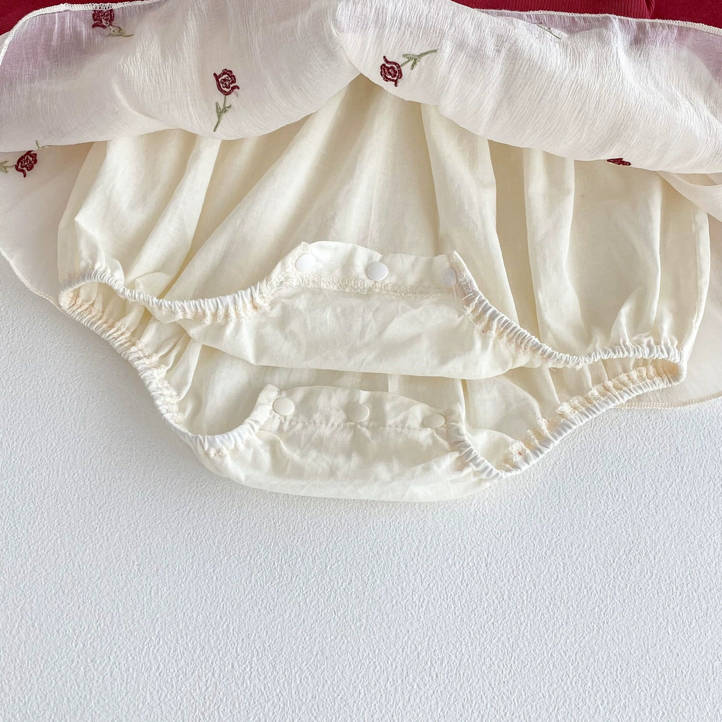 Autumn Arrival Baby Girls Long Sleeves Flowers Embroidered Pattern Color Patchwork Onesies, MyKids-USA®, Baby & Toddler Dresses, MyKids-USA -  -  -  -  -  -  - 