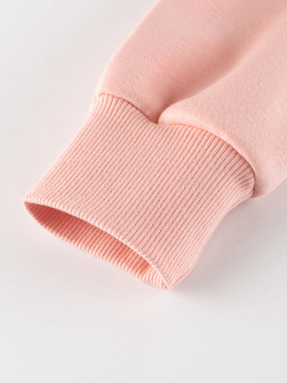 Arrival Girls Cartoon Print Crew Neck Long Sleeves Color Patchwork Sweatshirt, MyKids-USA®, Baby & Toddler Outerwear, MyKids-USA -  -  -  -  -  -  - 