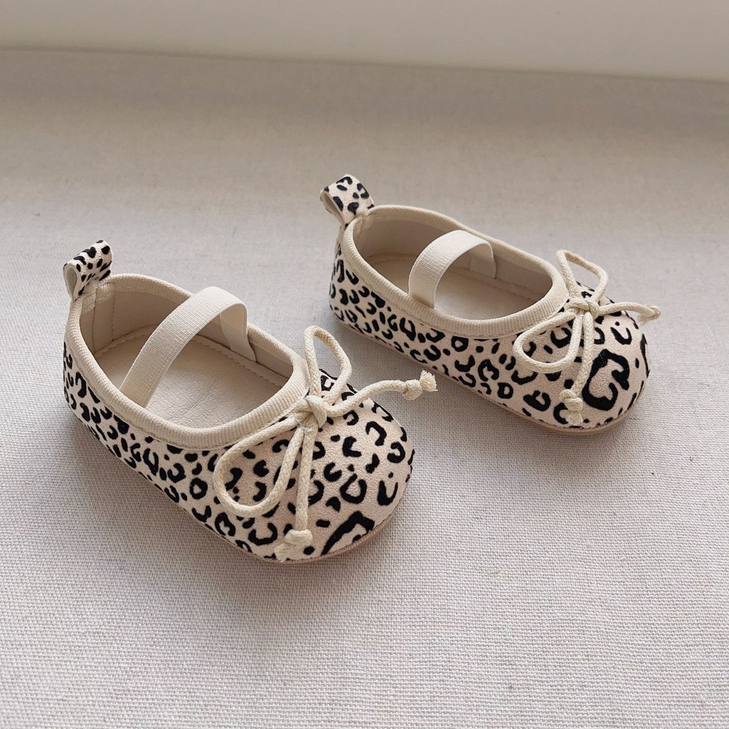 Autumn Baby Girl Leopard Pattern Toddler Soft-Sole Anti-slip Walking Shoes, MyKids-USA®, Baby & Toddler Shoes, MyKids-USA - Size/Age - insole length 11.00 cm - Color - Beige -  -  - TR2410071700-B