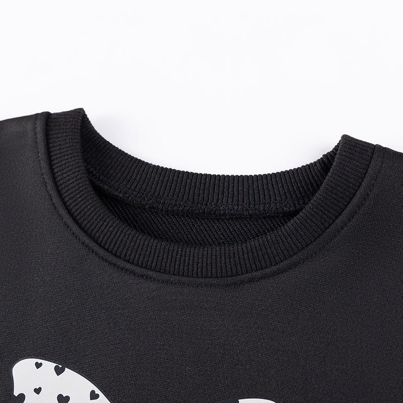 Spring and Autumn Girls Butterfly-bows Pattern Long Sleeves Top and Hearts Pattern Pants Clothing Set, MyKids-USA®, Baby & Toddler Outfits, MyKids-USA -  -  -  -  -  -  - 