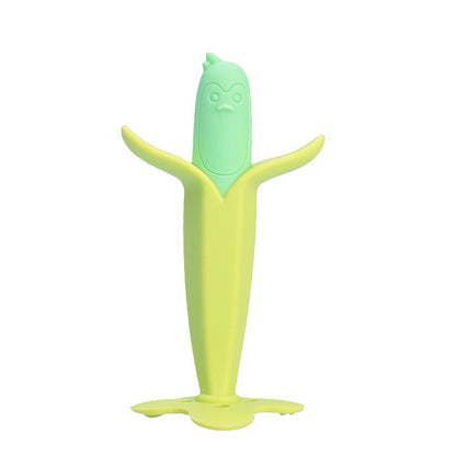 Baby Teething Toys – Banana & Corn Silicone Teething, MyKids-USA®, Teethers, MyKids-USA - Size/Age - Average Size (0-6Y） - Color - Green -  -  - TR2508302208-C