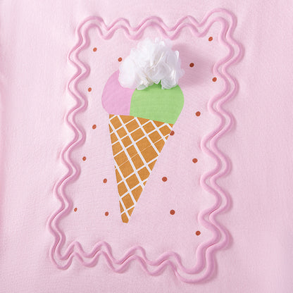 Summer Hot Selling Baby Kids Girls Short Sleeves Cartoon Pattern T-shirt and Pants Clothing Set, MyKids-USA®, Baby & Toddler Outfits, MyKids-USA -  -  -  -  -  -  - .