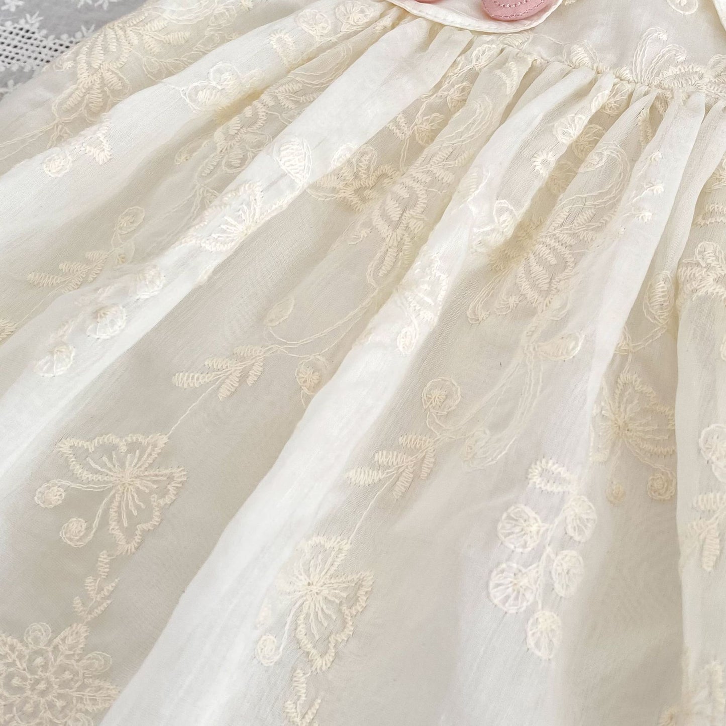 Summer Arrival Sleeveless Flowers Embroidered Pattern Dress for Stylish Girls, MyKids-USA®, Baby & Toddler Dresses, MyKids-USA -  -  -  -  -  -  - 