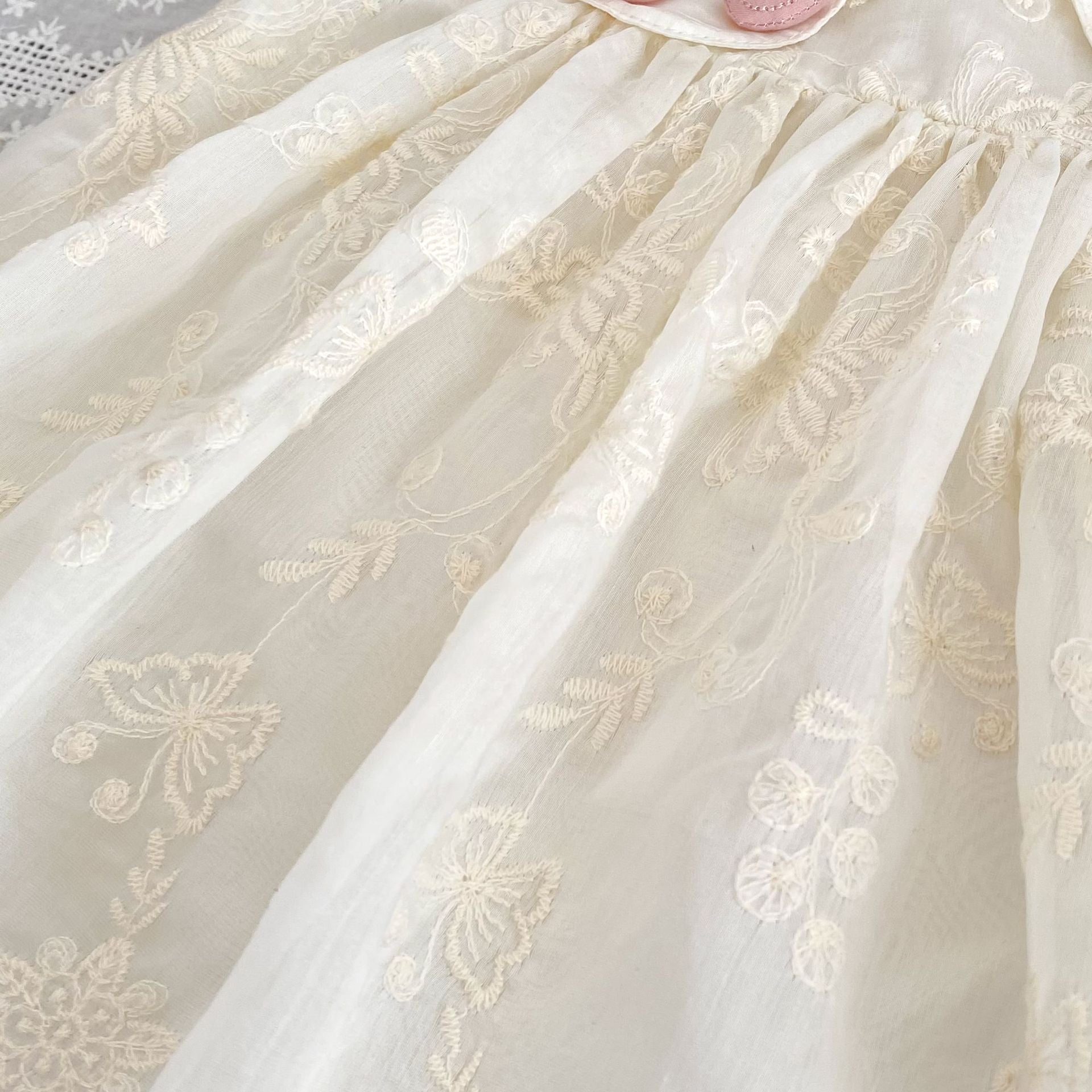 Summer Arrival Sleeveless Flowers Embroidered Pattern Dress for Stylish Girls, MyKids-USA®, Baby & Toddler Dresses, MyKids-USA -  -  -  -  -  -  - 