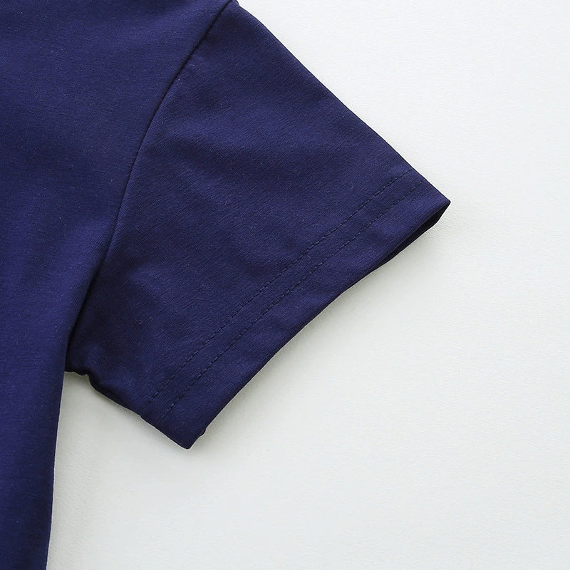 Summer Girls’ Cartoon Jellyfish Pattern T-shirt in European and American Style, MyKids-USA®, Baby & Toddler Tops, MyKids-USA -  -  -  -  -  -  - 