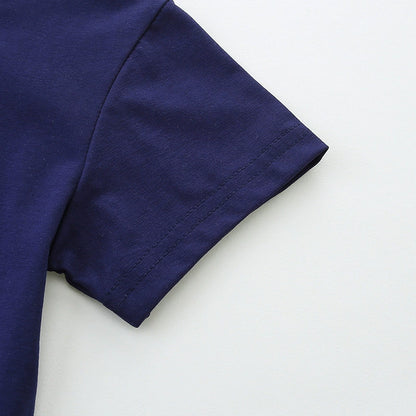 Summer Girls’ Cartoon Jellyfish Pattern T-shirt in European and American Style, MyKids-USA®, Baby & Toddler Tops, MyKids-USA -  -  -  -  -  -  - 