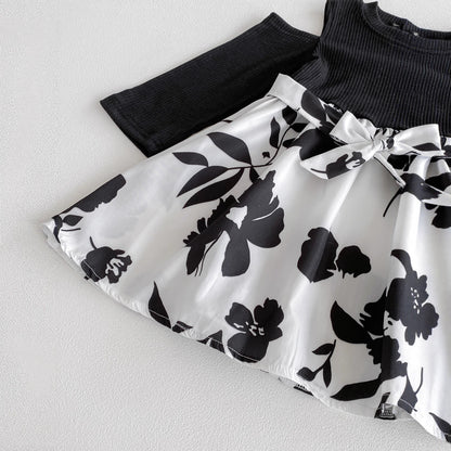 Autumn Arrival Baby Kids Girls Long Sleeves Color Patchwork Dress, MyKids-USA®, Baby & Toddler Dresses, MyKids-USA -  -  -  -  -  -  - 