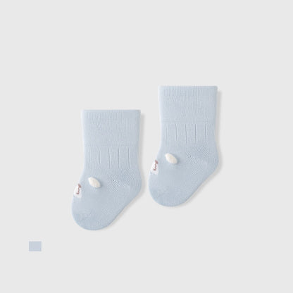 Autumn and Spring Baby Unisex Breathable Simple Cartoon Pattern Socks, MyKids-USA®, Baby & Toddler Socks & Tights, MyKids-USA - Size/Age - XS (0-6M) - Color - Blue -  -  - TR2511222323-B