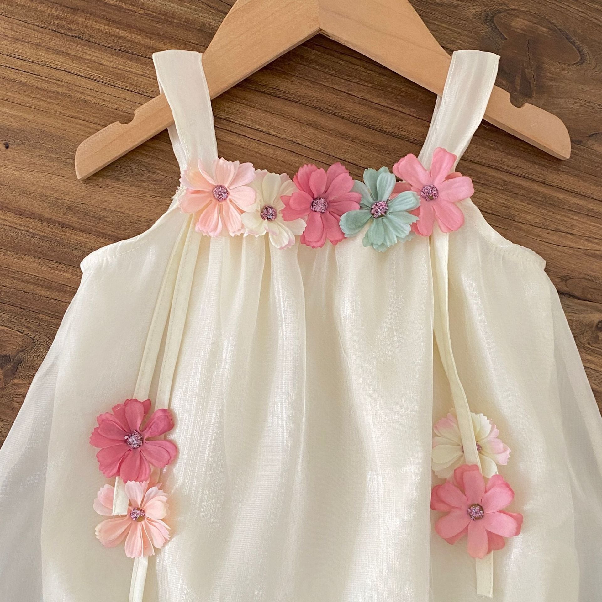 Design Summer Baby Kids Girls Sleeveless Flowers Pattern Strap Bodysuit Dress, MyKids-USA®, Baby & Children's One-Pieces, MyKids-USA -  -  -  -  -  -  - .