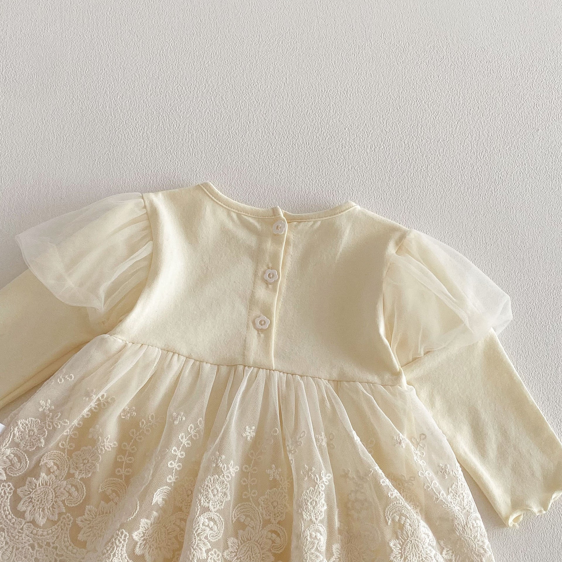 Spring Arrival Baby Girls Long Sleeves Flowers Embroidered Pattern Bodysuit, MyKids-USA®, Bodysuits, MyKids-USA -  -  -  -  -  -  - .