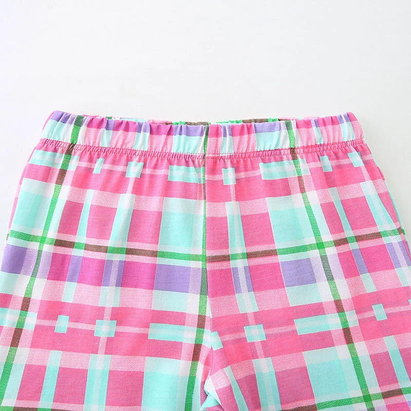 Summer Baby Kids Cute Strawberry Pattern Vest and Plaid Shorts Clothing Set for Girls, MyKids-USA®, Baby & Toddler Outfits, MyKids-USA -  -  -  -  -  -  - 