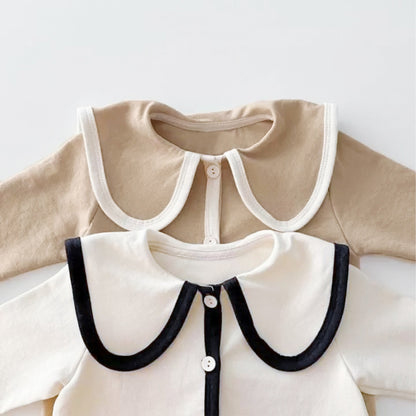 MyKids-USA® Autumn Hot Selling Baby Unisex Single Breasted Long Sleeves Romper