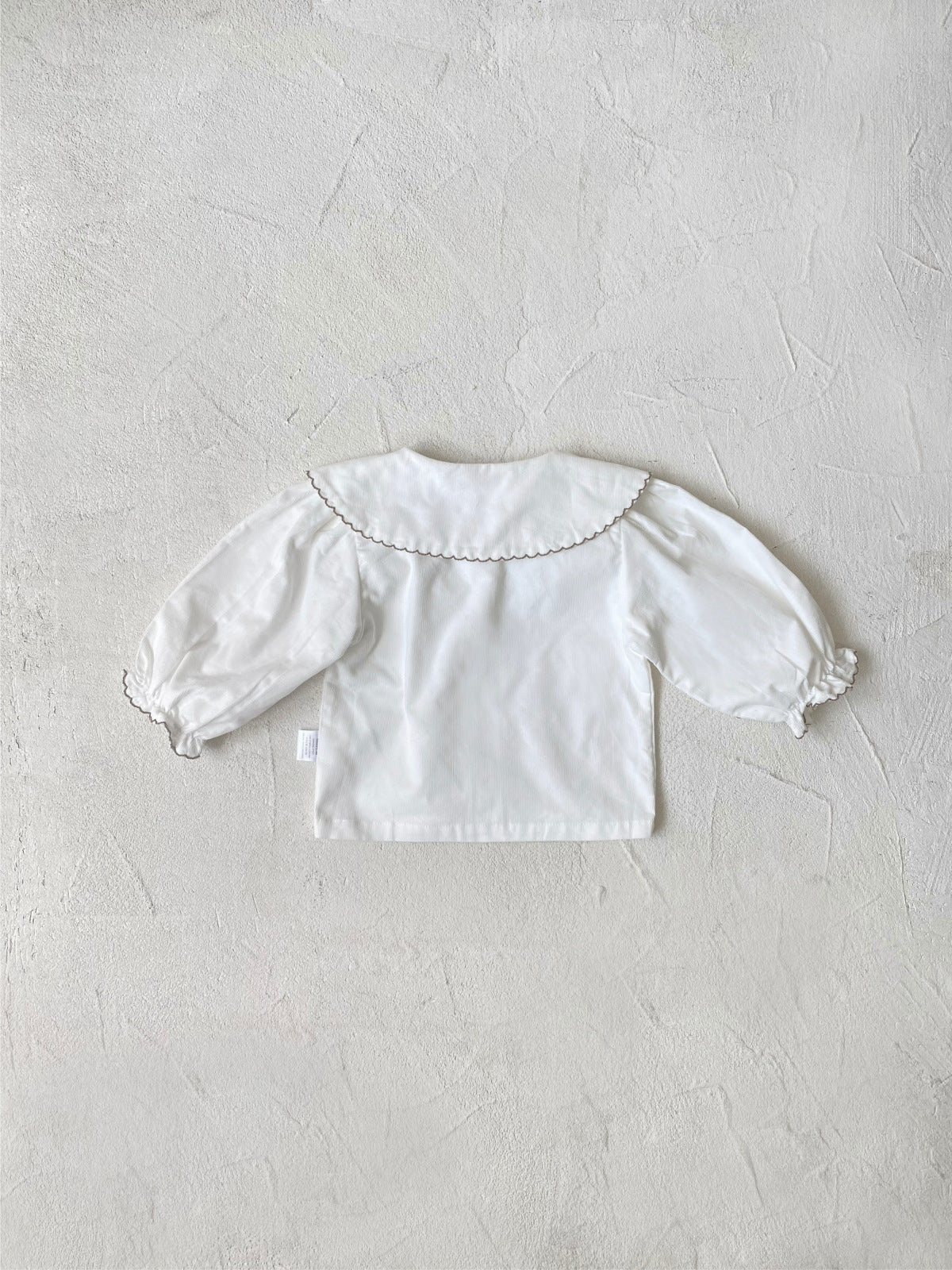 MyKids-USA® Design Autumn Baby Kids Girls Long Sleeves Flowers Embroidered Collar Shirt
