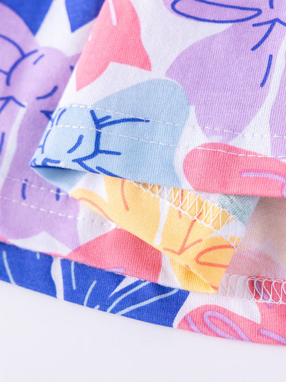 Summer Arrival Colorful Butterfly-bows Pattern Short Sleeves Dress for Stylish Girls, MyKids-USA®, Baby & Children's Dresses, MyKids-USA -  -  -  -  -  -  - .