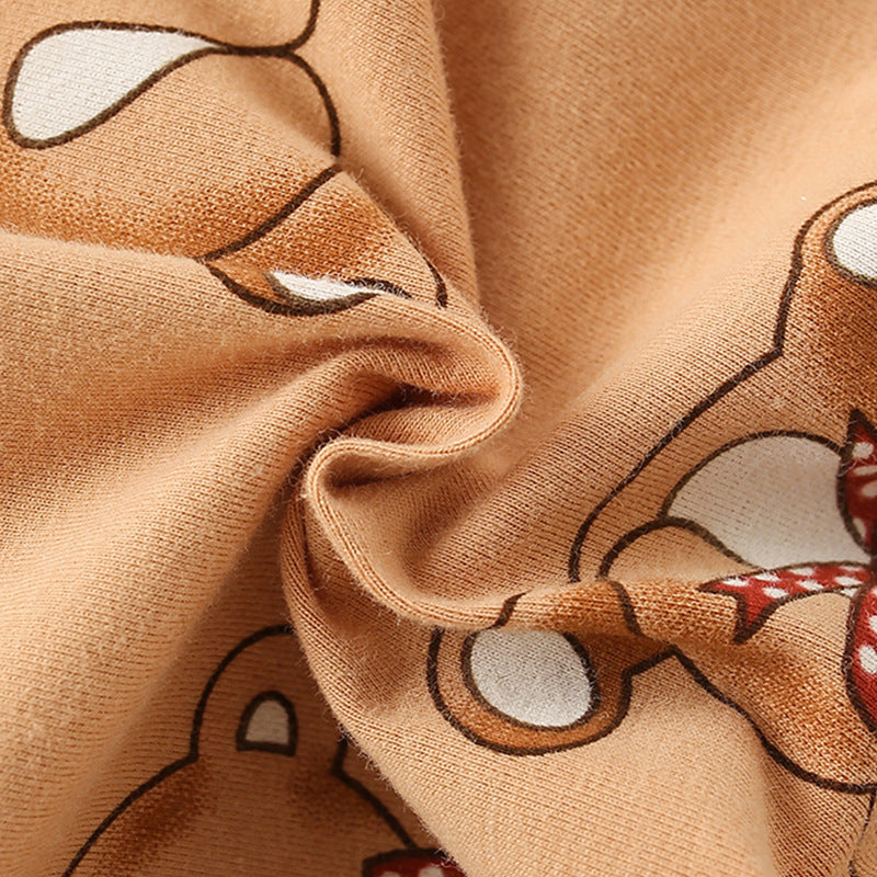 Summer Arrival Cartoon Teddy Bear Pattern Short Sleeves Dress for Stylish Girls, MyKids-USA®, Baby & Toddler Dresses, MyKids-USA -  -  -  -  -  -  - 