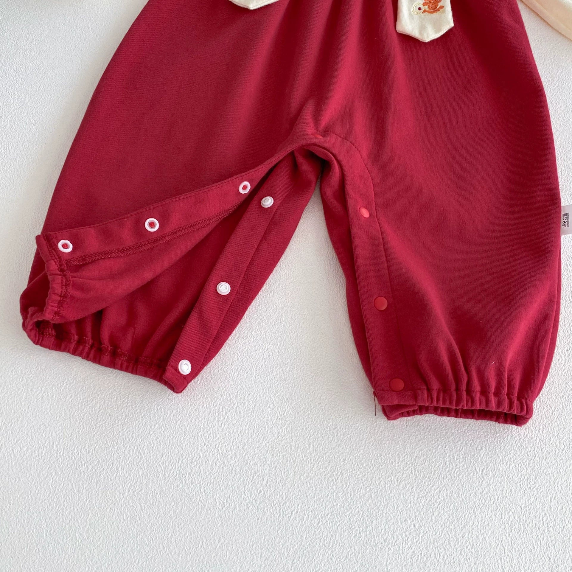 Autumn Arrival Baby Girls Long Sleeves Cartoon and Letters Embroidered Pattern Color Patchwork Rompers, MyKids-USA®, Baby One-Pieces, MyKids-USA -  -  -  -  -  -  - 