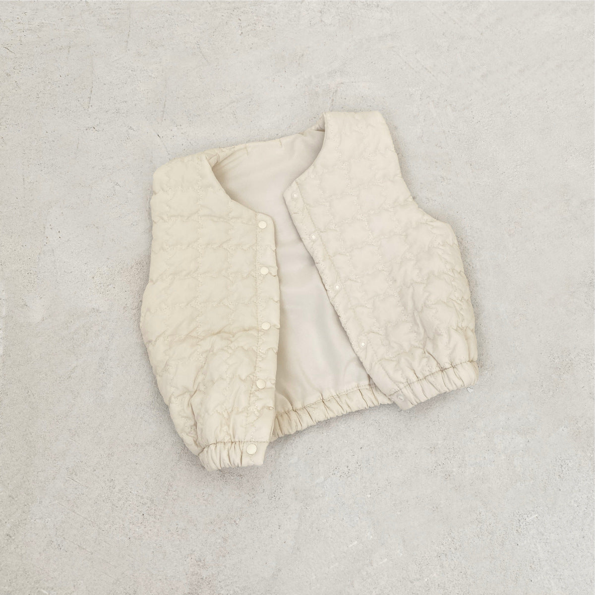 Arrival Winter and Spring Baby Kids Unisex Geometric Pattern Sleeveless Vest, MyKids-USA®, Baby & Toddler Coats & Jackets, MyKids-USA - Size/Age - 73 (6-9M) - Color - Beige -  -  - TR2512281055-A.