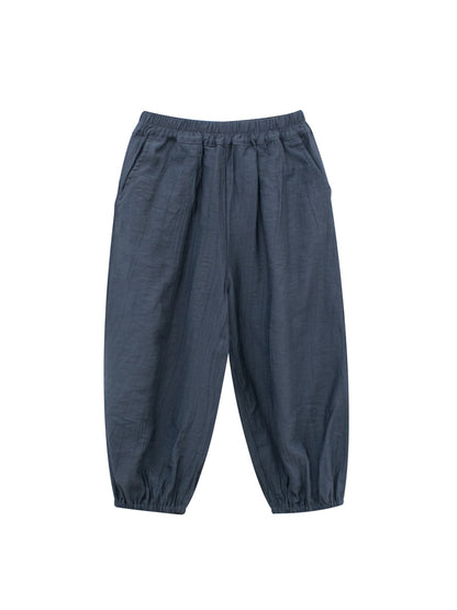 Children’s Summer Comfortable Simple Casual Plain Pants – Thin Trousers, MyKids-USA®, Baby & Toddler Bottoms, MyKids-USA - Size/Age - 90 (12-24M) - Color - Blue -  -  - TR2504252129-A