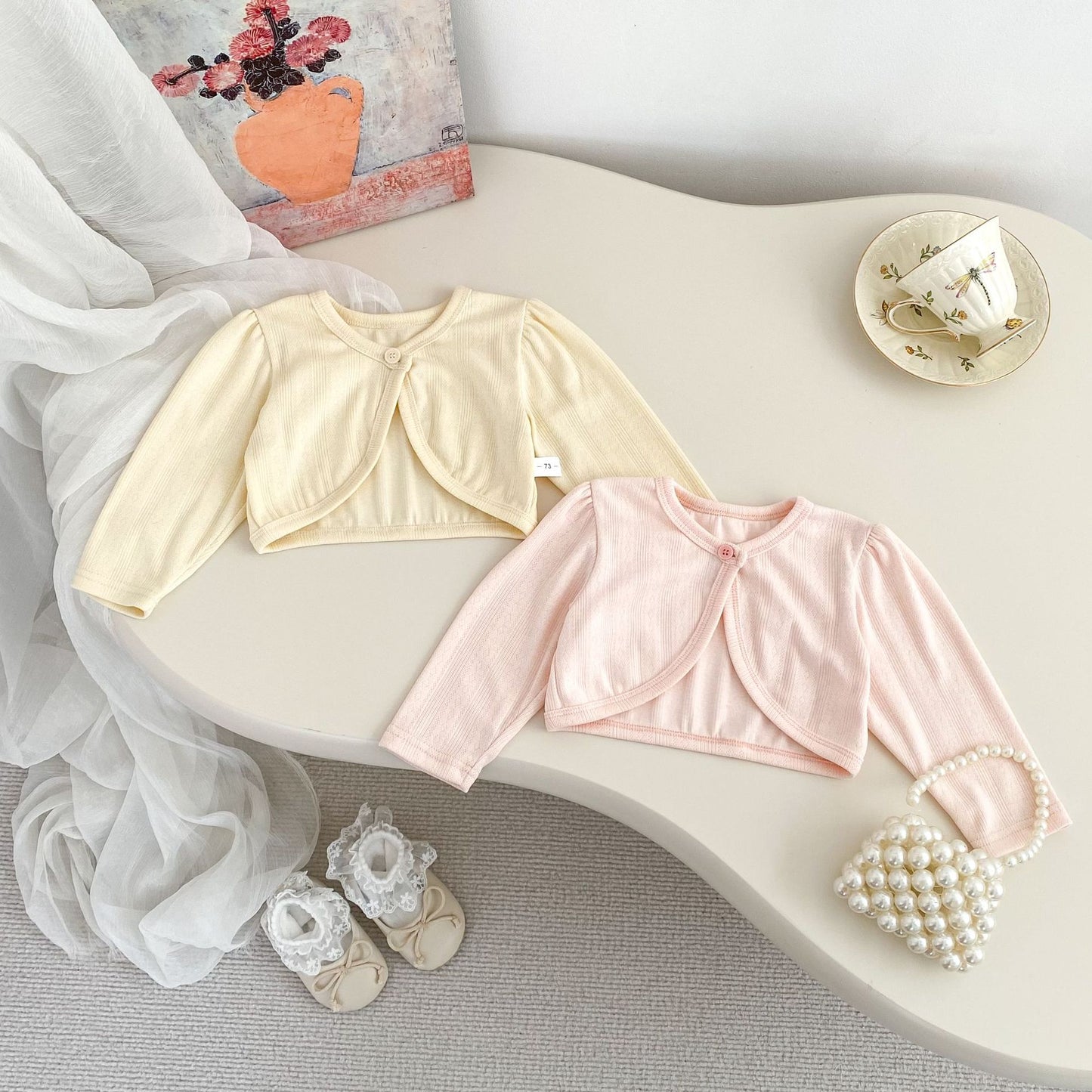Arrival Summer Girls Short Sleeves Solid Color Top Little Coat and Embroidered Tulle Sleeveless Onesies Dress Set Clothing Set, MyKids-USA®, Baby & Toddler Outfits, MyKids-USA -  -  -  -  -  -  - 