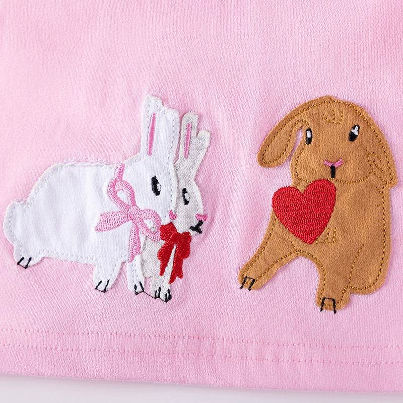 Autumn and Spring Arrival Cartoon Animals and Dots Pattern Long Sleeves Dress for Stylish Girls, MyKids-USA®, Baby & Toddler Dresses, MyKids-USA -  -  -  -  -  -  - 