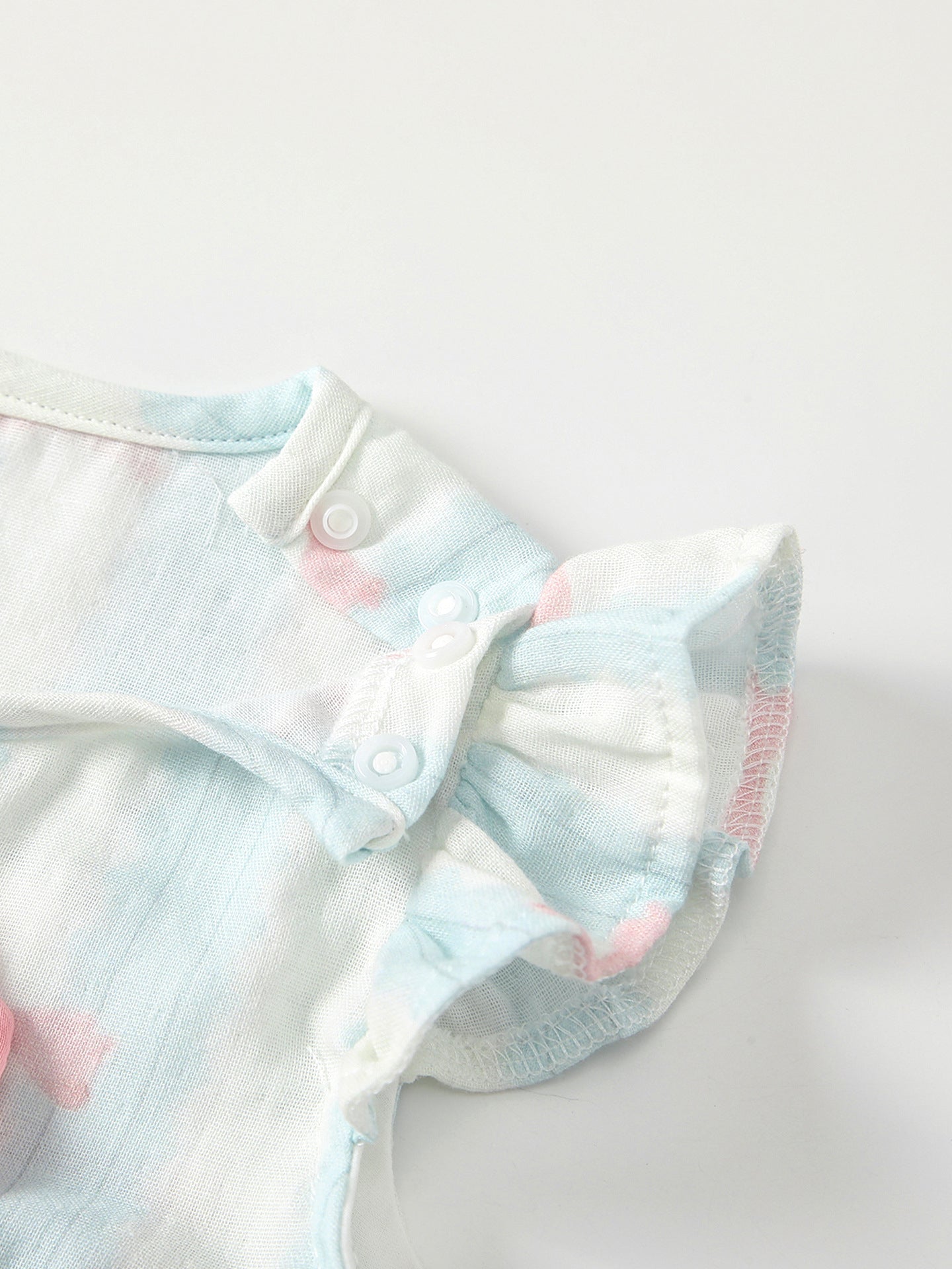 Summer Arrival Baby Girls Fly Sleeves Geometric Pattern Bodysuit, MyKids-USA®, Bodysuits, MyKids-USA -  -  -  -  -  -  - .