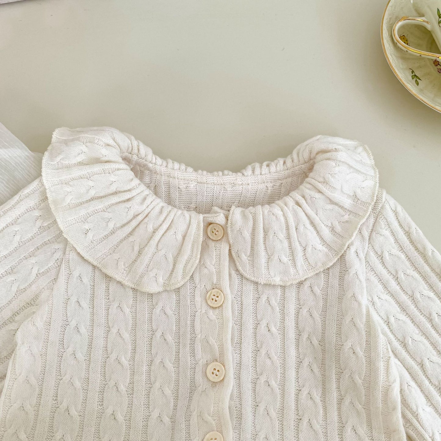 MyKids-USA® Arrival Spring and Autumn Baby Kids Girls Jacquard Pattern Knitted Cardigan Sweater
