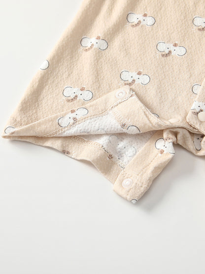 Summer Arrival Baby Short Sleeves Cartoon Single Breasted Rompers Bodysuits, MyKids-USA®, Baby & Children's One-Pieces, MyKids-USA -  -  -  -  -  -  - .