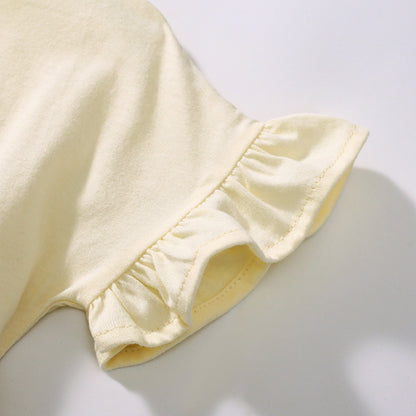 Summer Arrival Rainbow Pattern Short Sleeves Tulle Patchwork Dress for Stylish Girls, MyKids-USA®, Baby & Toddler Dresses, MyKids-USA -  -  -  -  -  -  - 