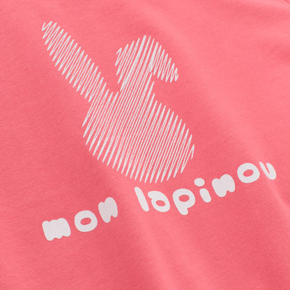 Summer Girls’ Rabbit and Letters Pattern T-shirt in European and American Style, MyKids-USA®, T-Shirts, MyKids-USA -  -  -  -  -  -  - .